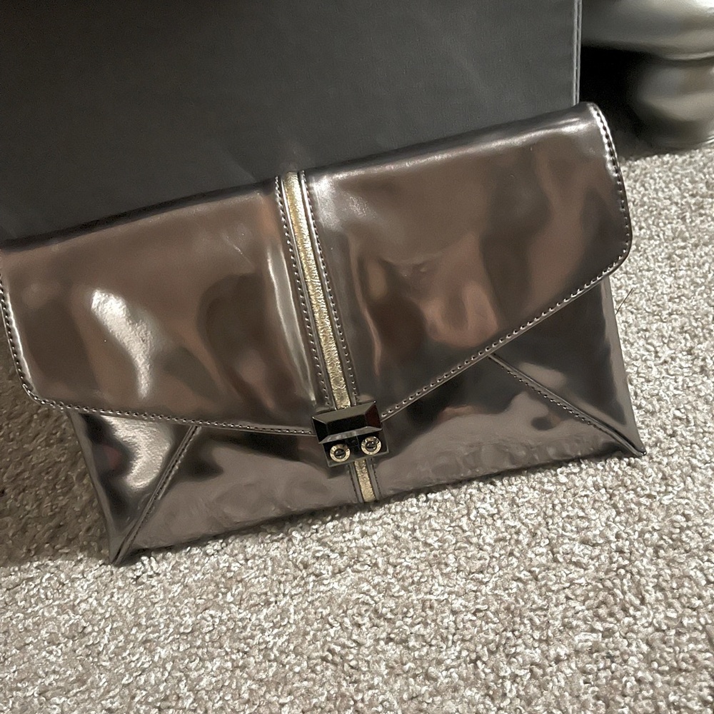 Metallic dark silver